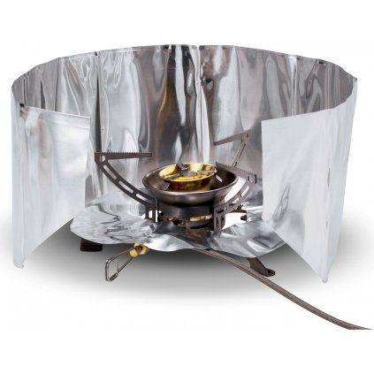 Závětří PRIMUS Windscreen and Heat Reflector Set - šedá (Velikost UNI)