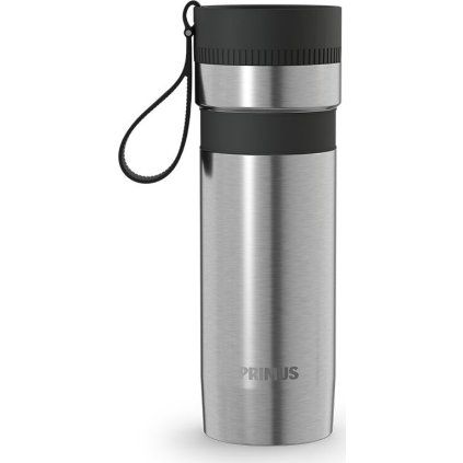 Cestovní hrnek PRIMUS Mika Wide Insulated 0,5L Stainless Steel - šedá (Velikost 0,5L)