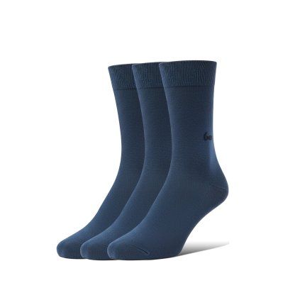 Barefootové ponožky BE LENKA Crew Essentials modrá 3 pack (Velikost 35-38)