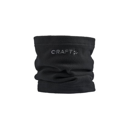 Funkční nákrčník CRAFT CORE Essence Fleece - černá (Velikost UNI)
