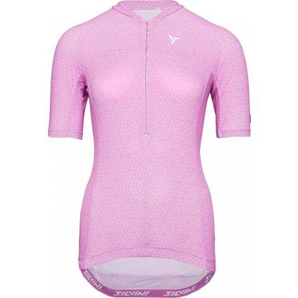 Dámský dres SILVINI Catirina růžový (Velikost XS)