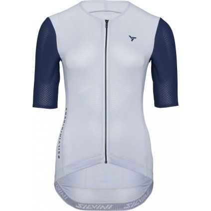 Dámský dres SILVINI Auronza bílo-modrá (Velikost XS)