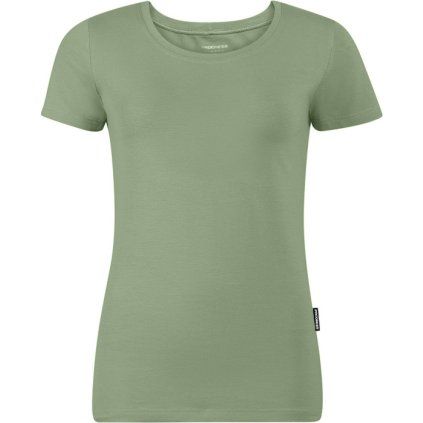 Dámské bambusové triko PROGRESS Original khaki (Velikost S)