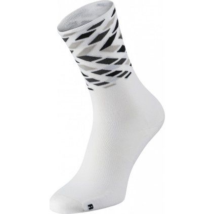 Unisex cyklistické ponožky R2 Forrest bílé (Velikost M)