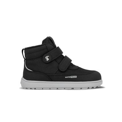 Dětské zimní barefoot boty BE LENKA Zippu Kids černá (Velikost 26)