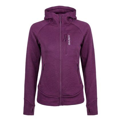Dámská mikina s kapucí HUSKY Anara L purple (Velikost L)