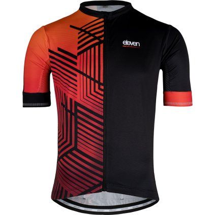 Pánský cyklistický dres ELEVEN Kilian Rift Red (Velikost 3XL)