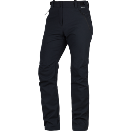 Dámské softshellové kalhoty NORTHFINDER Leigh černé (VELIKOST 2XL)