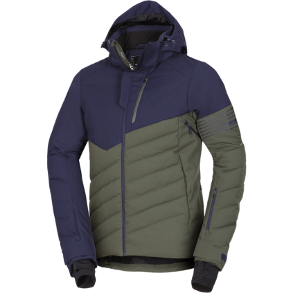Pánská lyžařská bunda NORTHFINDER Zygmunt zelená (VELIKOST 2XL)