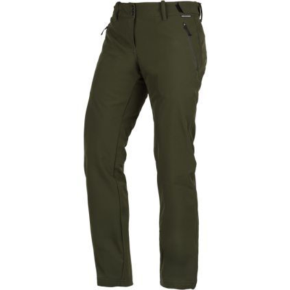 Dámské softshellové kalhoty NORTHFINDER Katy zelené (VELIKOST 2XL)