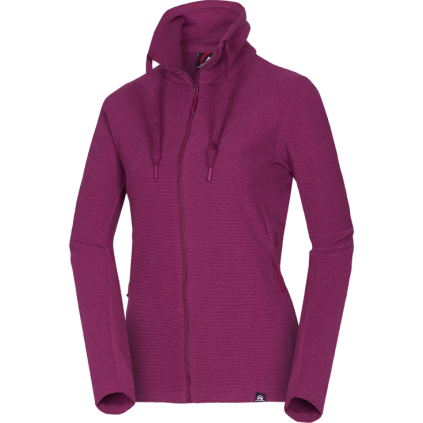Dámský outdoorový svetr NORTHFINDER Brianne fialový (VELIKOST XL)
