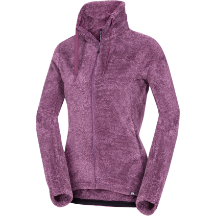 Dámský fleecový svetr NORTHFINDER Lacy fialový (VELIKOST XL)