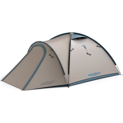 Kempingový stan HUSKY pro 3 osoby Bizon 3 Classic light grey (Velikost OneSize)