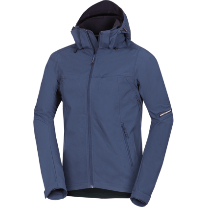 Pánská softshellová bunda NORTHFINDER Antoni modrá (VELIKOST 2XL)
