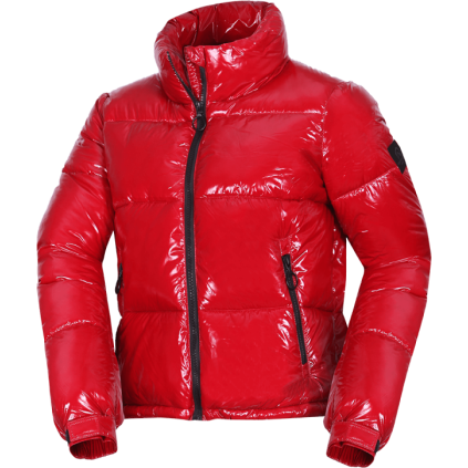 Dámská zateplená bunda NORTHFINDER Madilynn červená (VELIKOST 2XL)