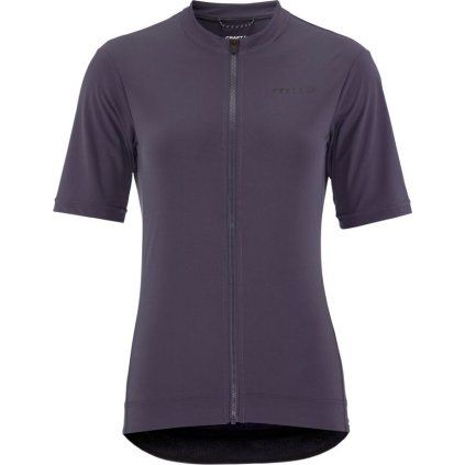 Dámský funkční cyklodres CRAFT Everyday SS - fialová (Velikost XS)