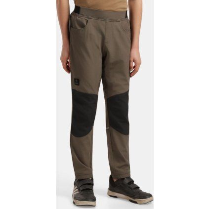 Dětské outdoorové kalhoty KILPI Karido khaki (Velikost 110)