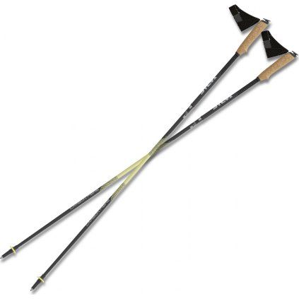 Trekové hole SILVA Running/Trekking carbon 120cm - černá (Velikost UNI)
