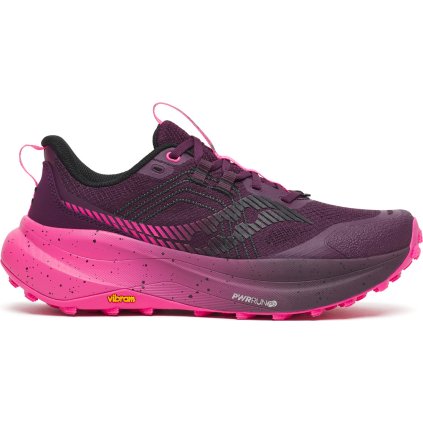Dámské běžecké boty SAUCONY S101626-1005 XODUS ULTRA 4 eggplant/shock (Velikost 36)