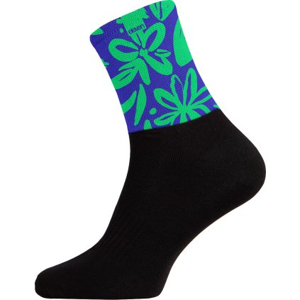 Cyklistické ponožky ELEVEN Cuba Fiesta Green (Velikost L (42-44))
