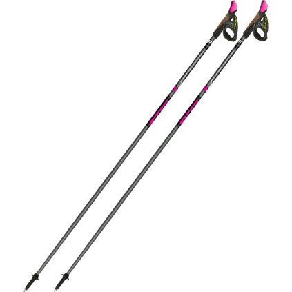 Nordic walking hole FIZAN Runner růžová (Velikost 115)