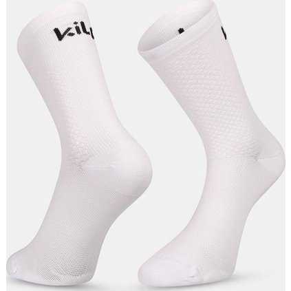 Unisex cyklistické ponožky KILPI Onic bílé (Velikost 35)