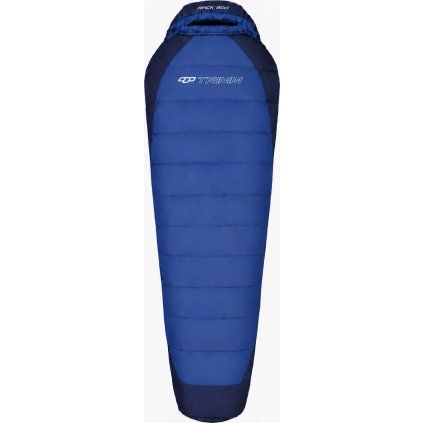 Celoroční spacák TRIMM Rack 800 blue/sea blue (Velikost 185 cm, Orientace zipu Pravý, Barva blue/sea blue)