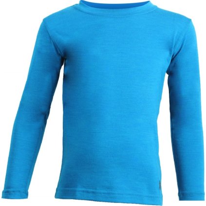Dětské merino triko LASTING Lony modré (Velikost 100)