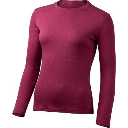 Dámská merino mikina LASTING Lota růžová (Velikost S)
