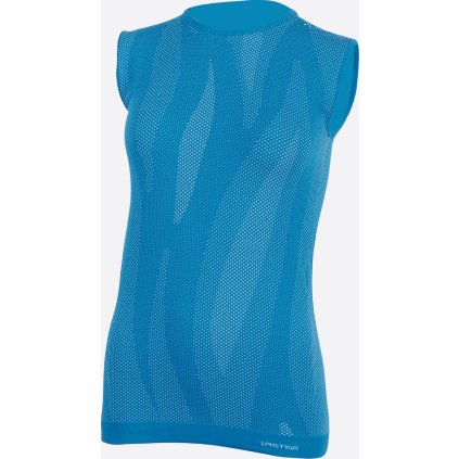 Dámské funkční tílko LASTING Mica modré (Velikost L/XL)