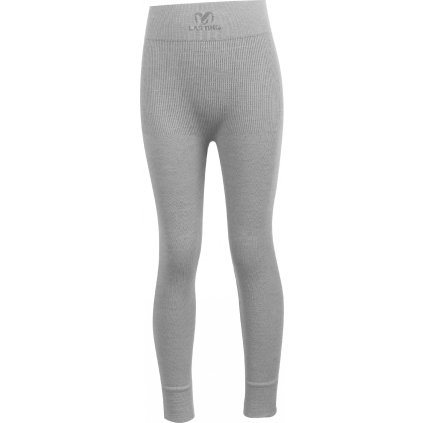 Dětské merino spodky LASTING Jonat šedé (Velikost 110-122)