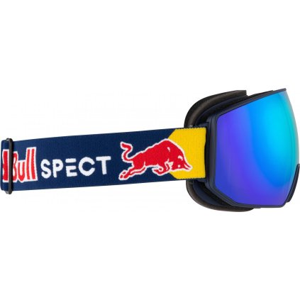 Lyžařské brýle RED BULL spect fink-01BL3, blue/smoke with blue mirror, 26/27 (Velikost UNI)