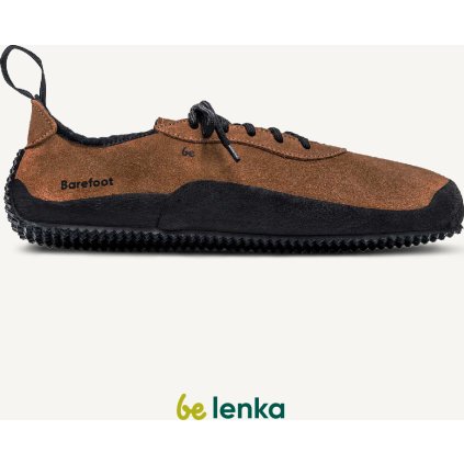 Trekové barefootové boty BE LENKA hnědé (Velikost 41)