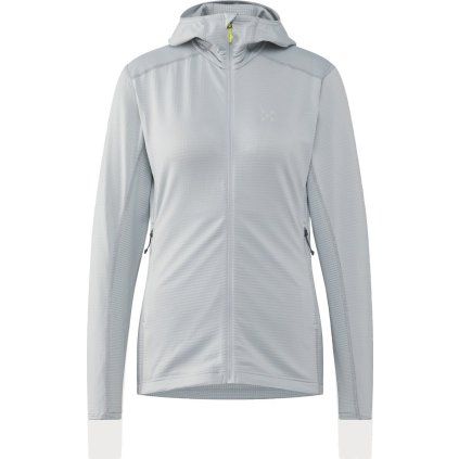 Dámská lehká mikina Haglöfs L.I.M Mid Multi Hood - šedá (Velikost XS)