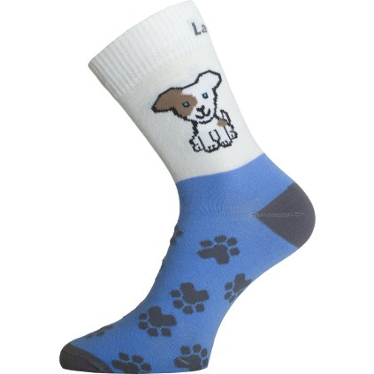 Unisex funkční ponožky LASTING VP2 modré (Velikost XS)