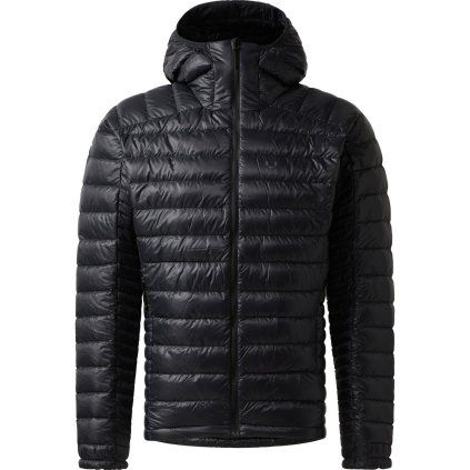 Pánská péřová bunda Haglöfs L.I.M Down Hood II - černá (Velikost S)