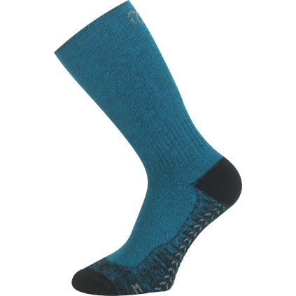 Unisex merino ponožky LASTING WAM modré (Velikost S)