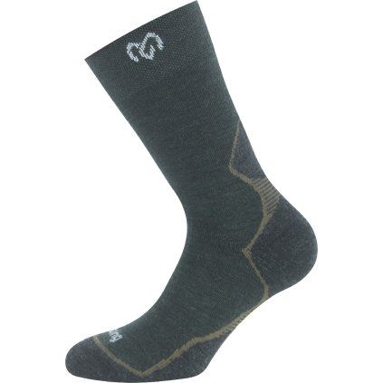 Unisex merino ponožky LASTING WAI zelené (Velikost S)