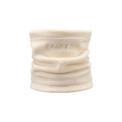 Nákrčník CRAFT CORE Essence Fleece - bílá (Velikost UNI)