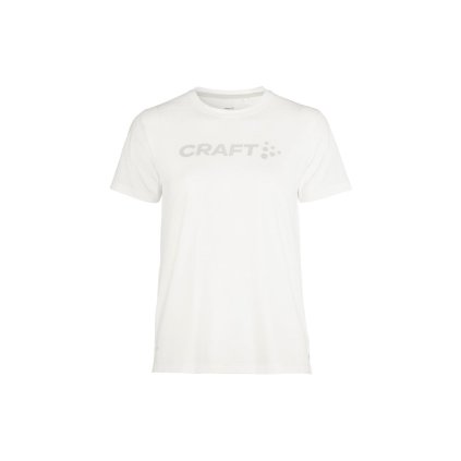 Dámské funkční triko CRAFT Essence Logo 2 - bílá (Velikost XS)
