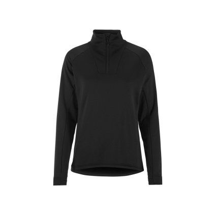 Dámská outdoorová mikina CRAFT Explore Power Fleece Half Zip - černá (Velikost XS)