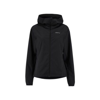 Dámská outdoorová bunda CRAFT Essence Hydro 2 dámská - černá (Velikost XS)