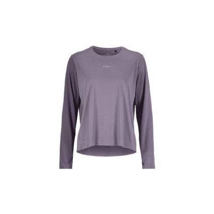 Dámské funkční triko CRAFT Hypervent Longsleeve - fialová (Velikost XS)