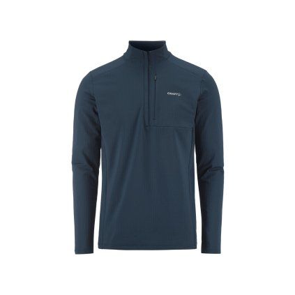 Pánská mikina CRAFT Gain Thermal Midlayer 2 - modrá (Velikost S)