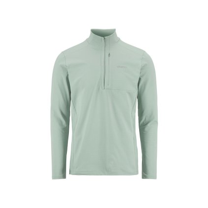 Pánská mikina CRAFT Gain Thermal Midlayer 2 - zelená (Velikost XS)