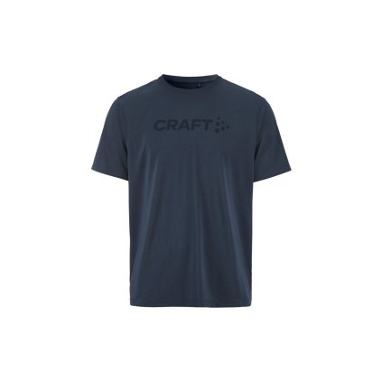 Pánské funkční triko CRAFT Essence Logo 2 - modrá (Velikost XS)