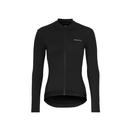 Dámský cyklodres CRAFT Endur Training LS - černá (Velikost XS)