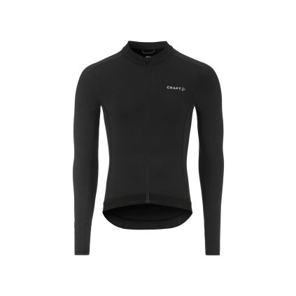 Pánský cyklodres CRAFT Endur Training LS - černá (Velikost S)