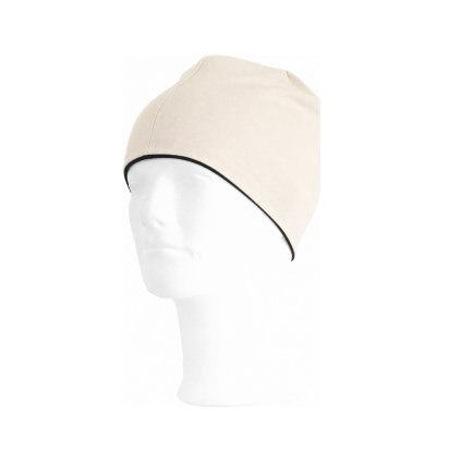 Unisex merino čepice LASTING Bony béžová (Velikost L/XL)