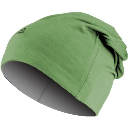 Unisex merino čepice LASTING Boly zelená (Velikost L/XL)